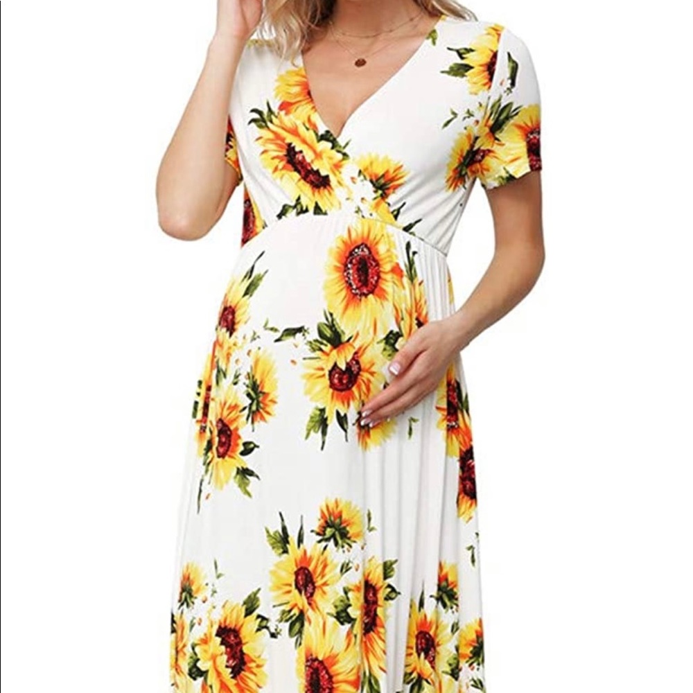 Maxi Maternity Dress